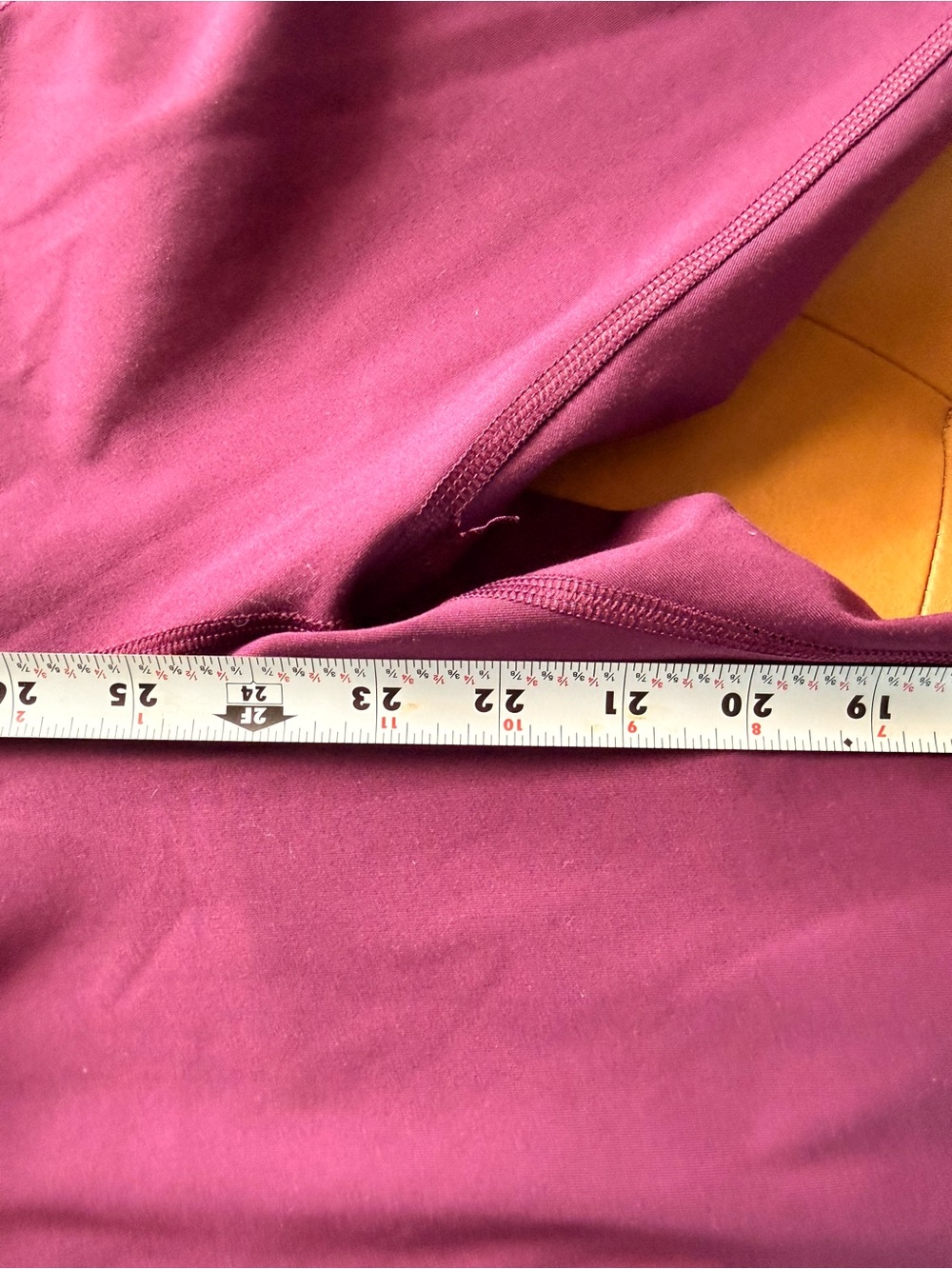 Girlfriend Collective Purple Compression Pocket Leggings - Picture 5 of 6